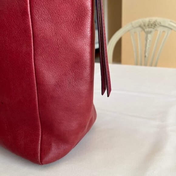 FOSSIL | Sydney Zip Top Leather Tote Shoulder Bag - Picture 4 of 16